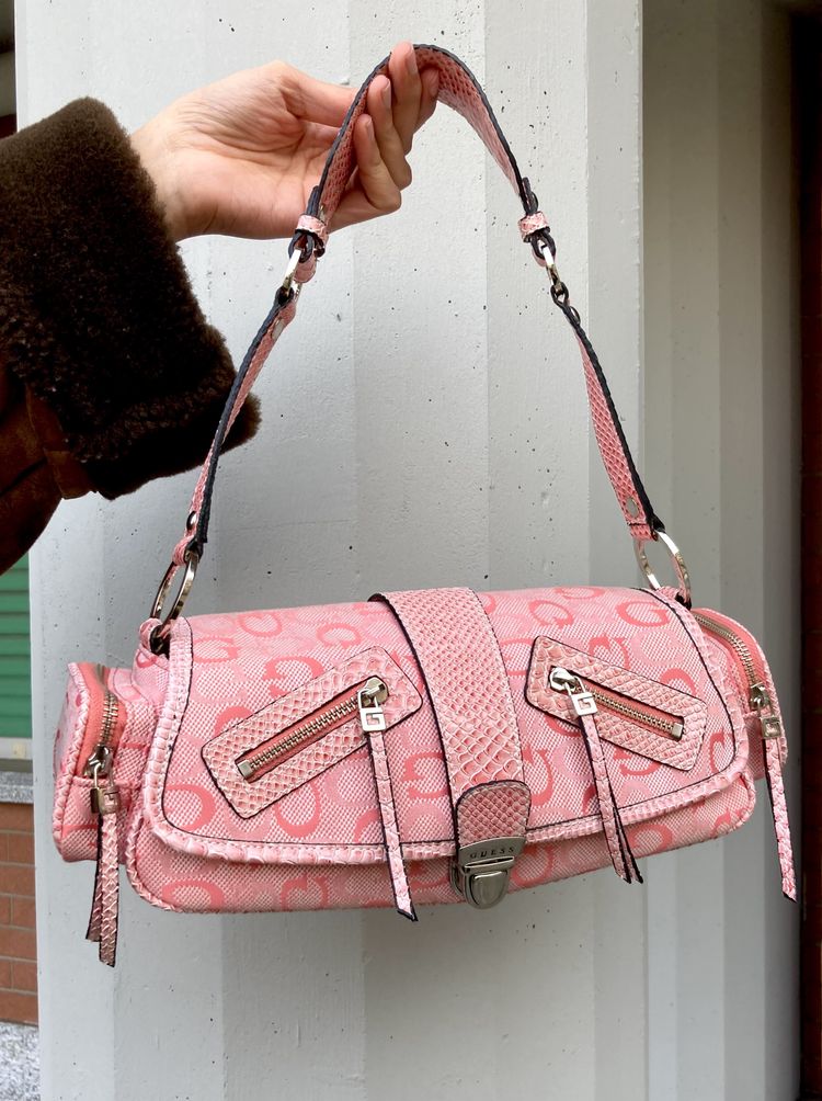 Guess Pink Shoulder Bag image 1